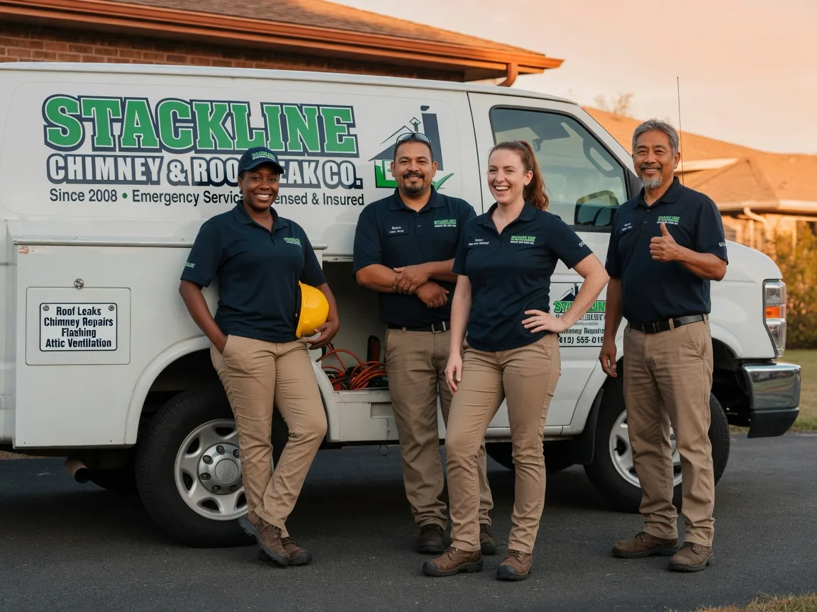 Chimney flashing repair company in Destrehan, LA